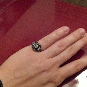 Antique sterling silver ring